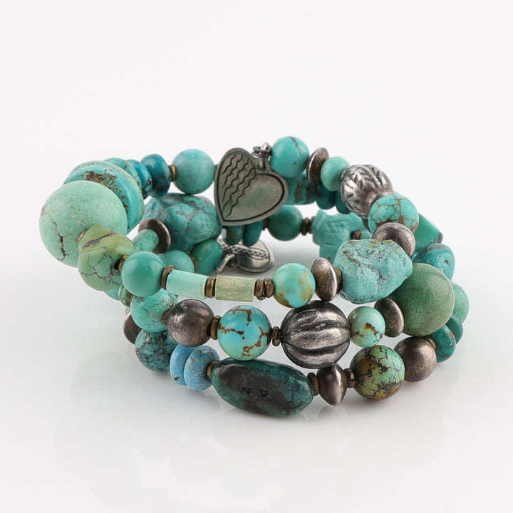 Turquoise Wrap-Around Bracelet