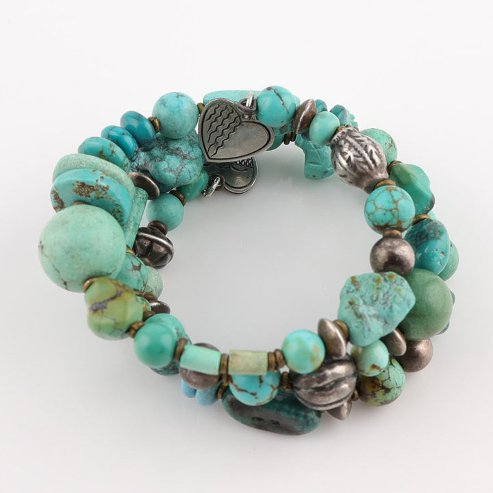 Turquoise Wrap-Around Bracelet