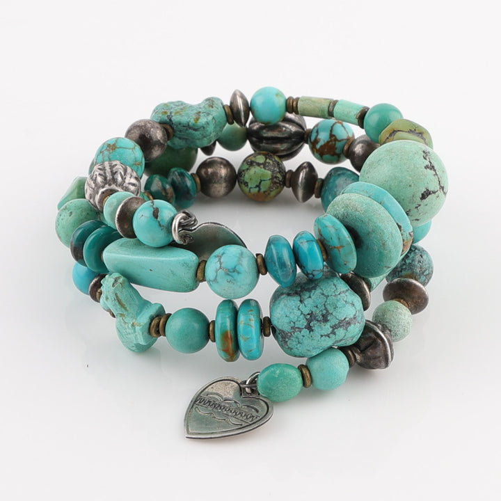 Turquoise Wrap-Around Bracelet