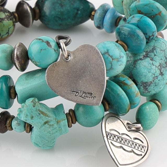Turquoise Wrap-Around Bracelet
