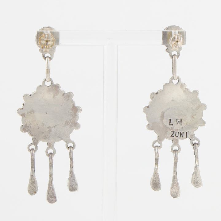 Coral Cluster Earrings