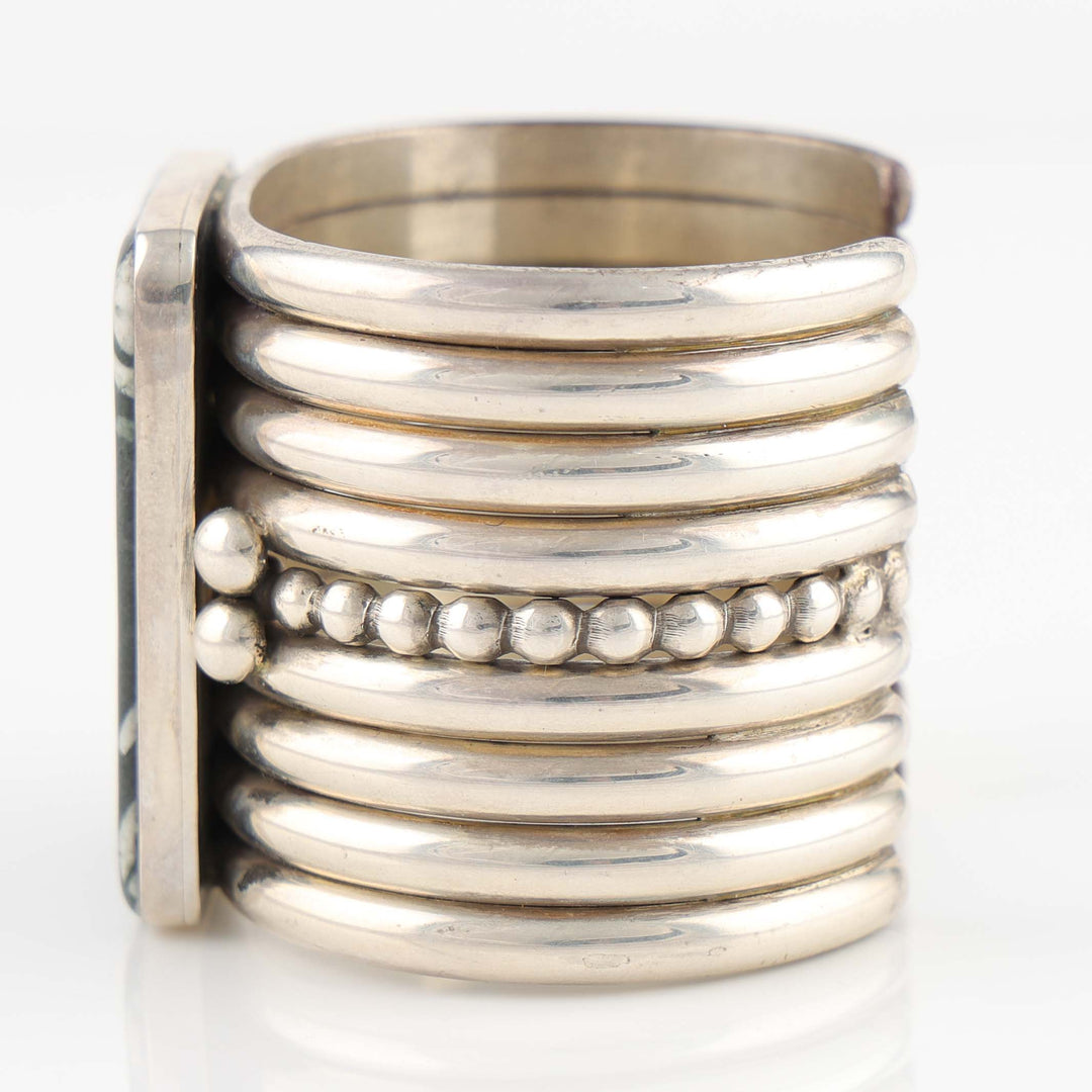 Calligraphy Stone Cuff