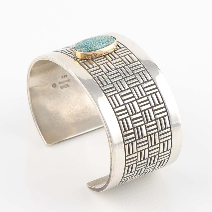 Number Eight Turquoise Cuff