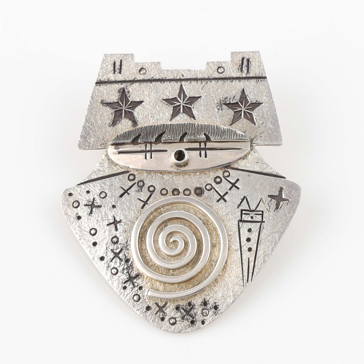 Silver Maiden Pendant