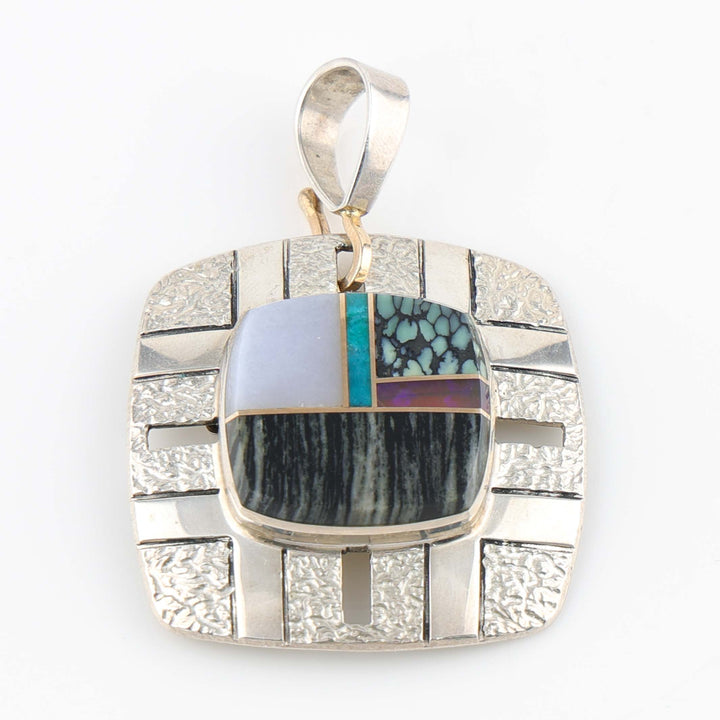 Multi-Stone Pin and Pendant