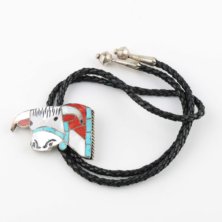 1970s Steer Bolo Tie