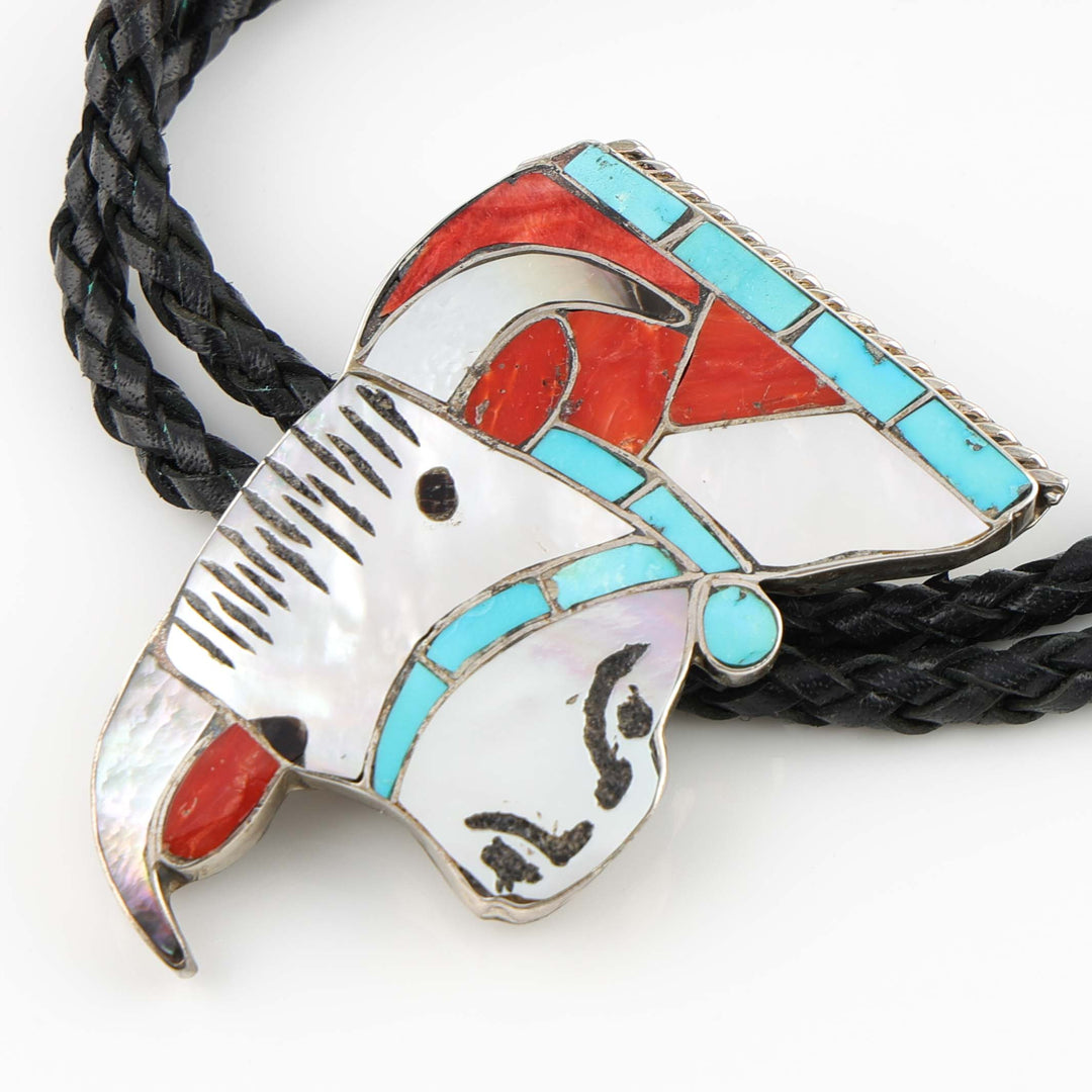 1970s Steer Bolo Tie