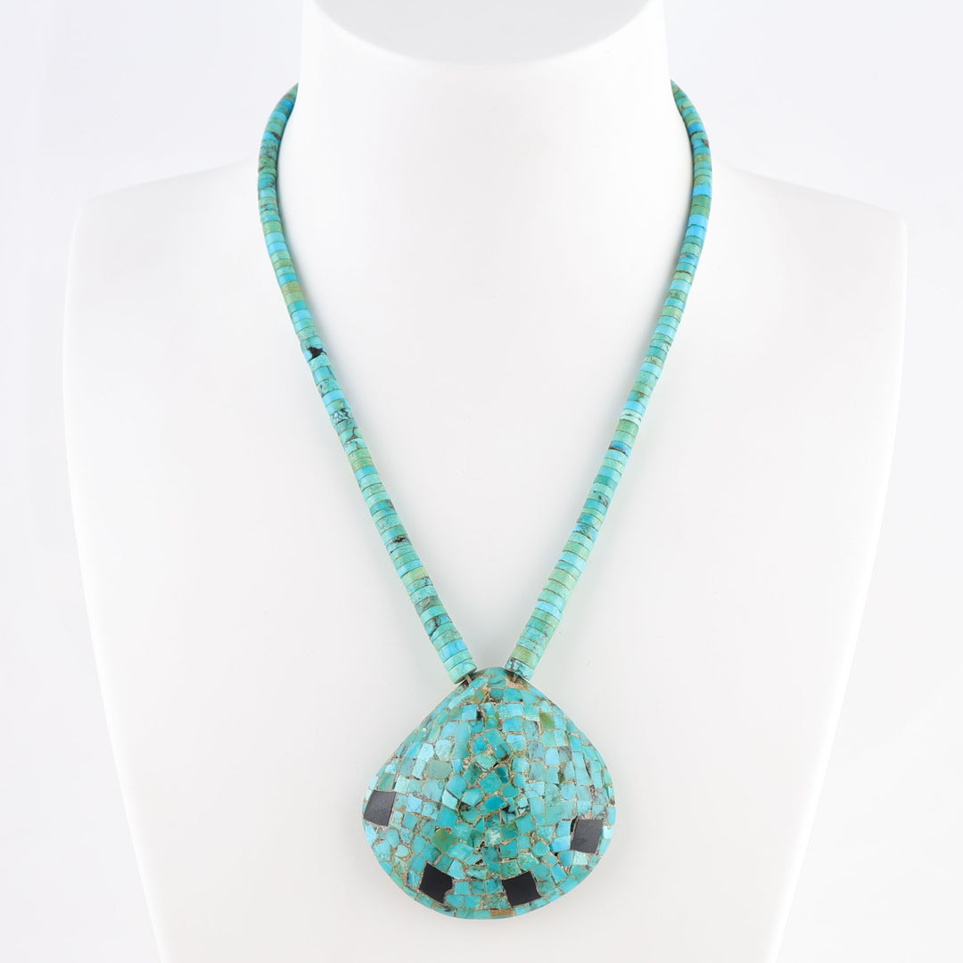 Inlaid Shell Necklace