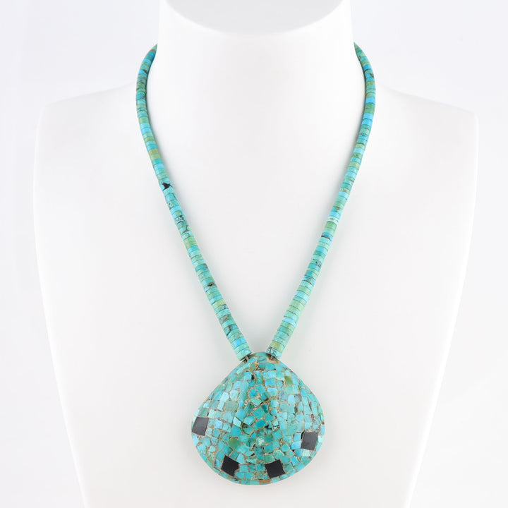 Inlaid Shell Necklace