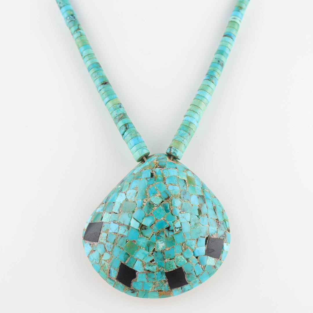 Inlaid Shell Necklace