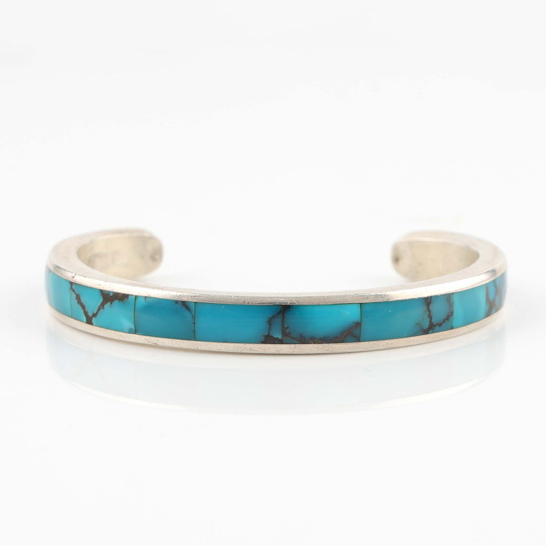 Turquoise and Lapis Cuff