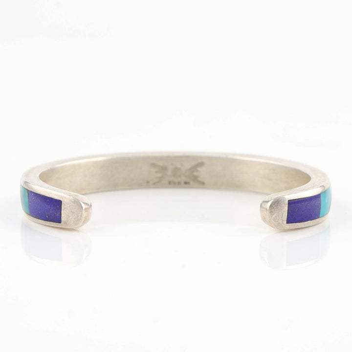 Turquoise and Lapis Cuff