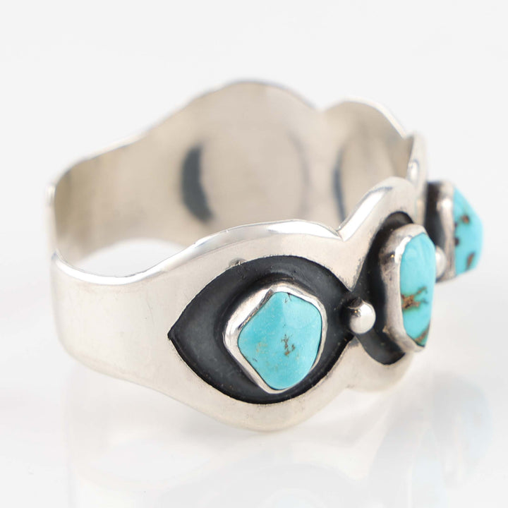 1960s Lone Mountain Turquoise Cuff