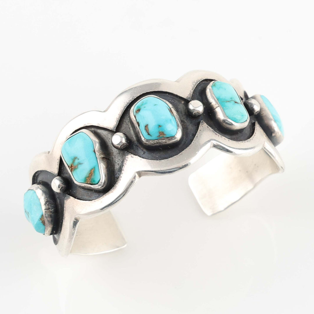 1960s Lone Mountain Turquoise Cuff