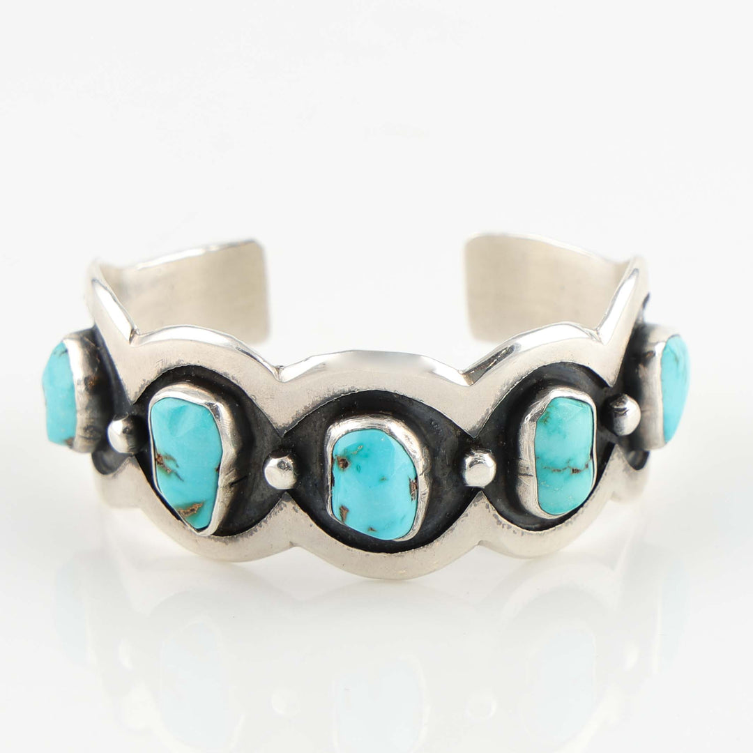 1960s Lone Mountain Turquoise Cuff