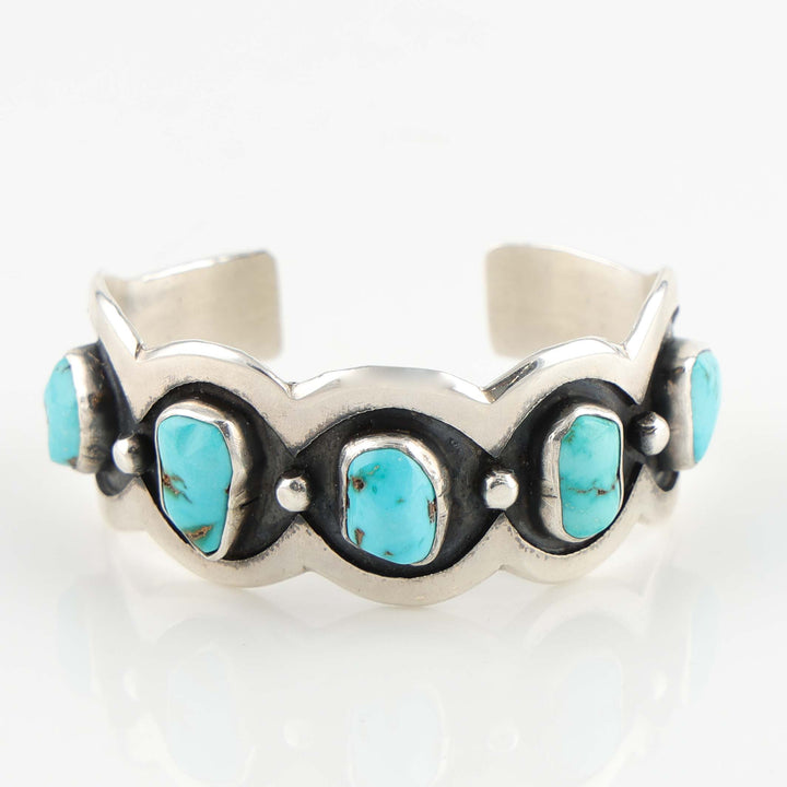 1960s Lone Mountain Turquoise Cuff