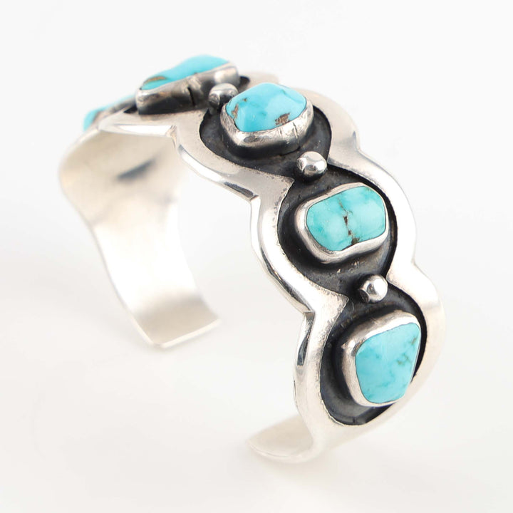 1960s Lone Mountain Turquoise Cuff
