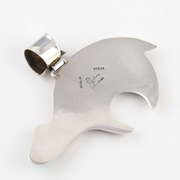 Inlay Bear Pendant