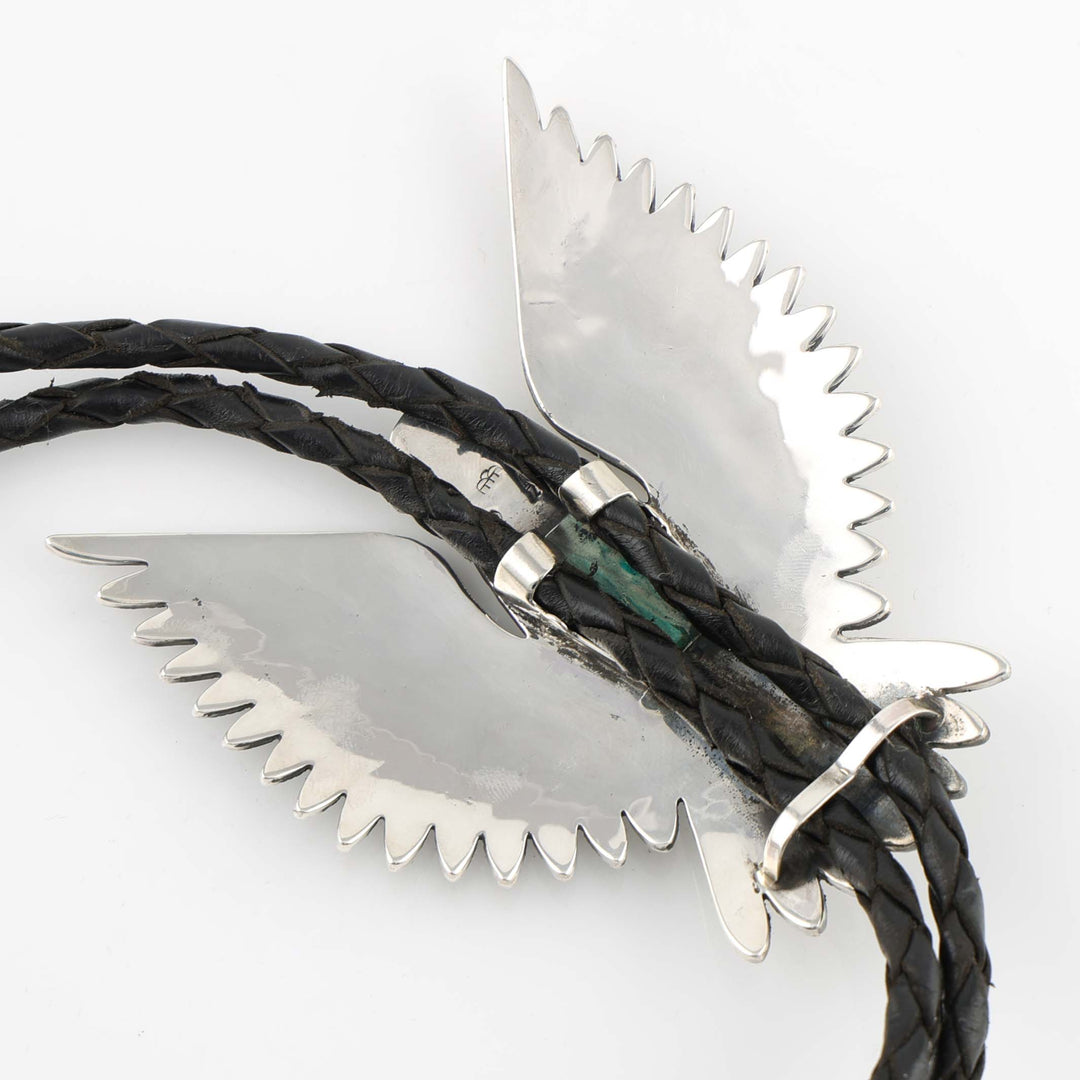Turquoise Eagle Bola Tie