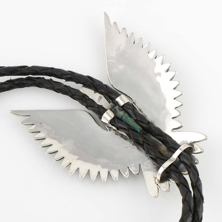Turquoise Eagle Bola Tie