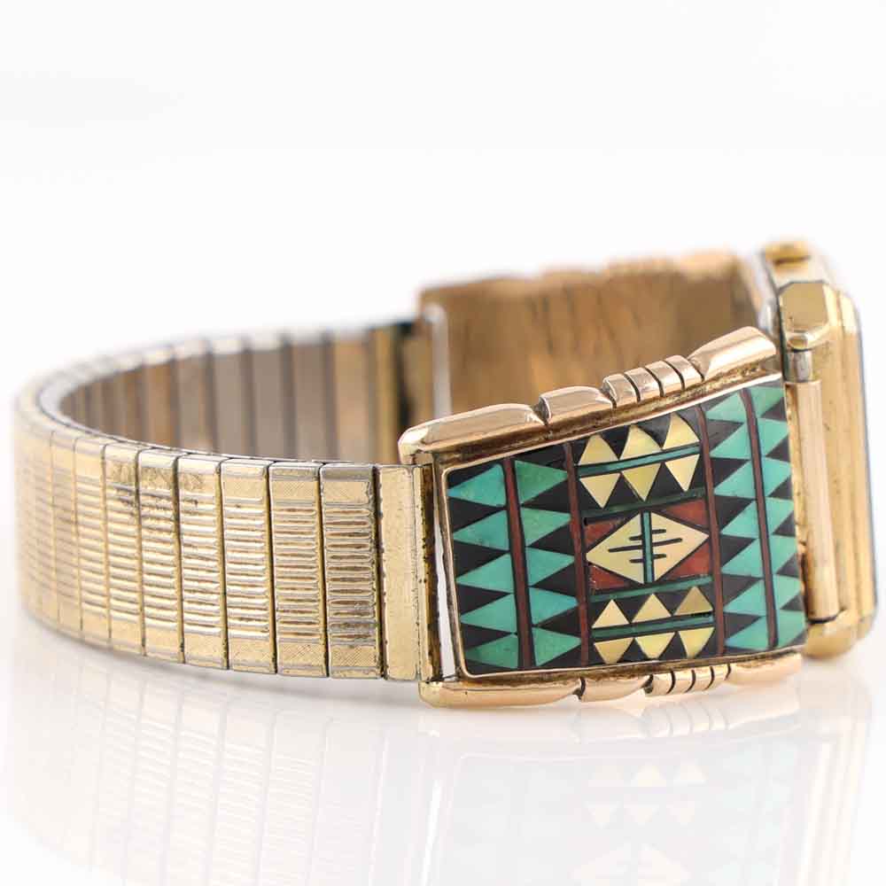 Gold Inlay Watch