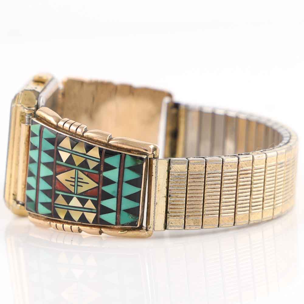 Gold Inlay Watch