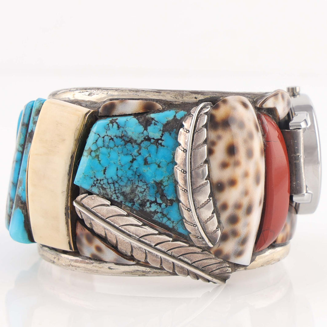 1970s Inlay Watch Cuff