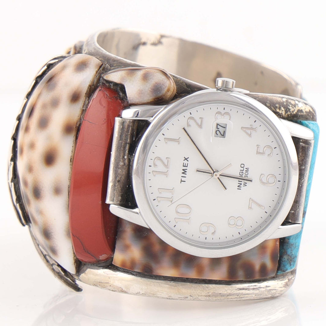 1970s Inlay Watch Cuff