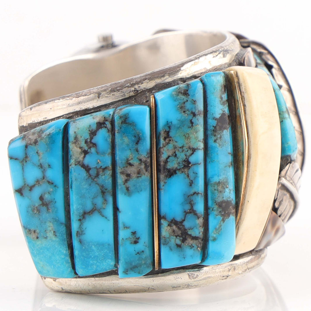 1970s Inlay Watch Cuff