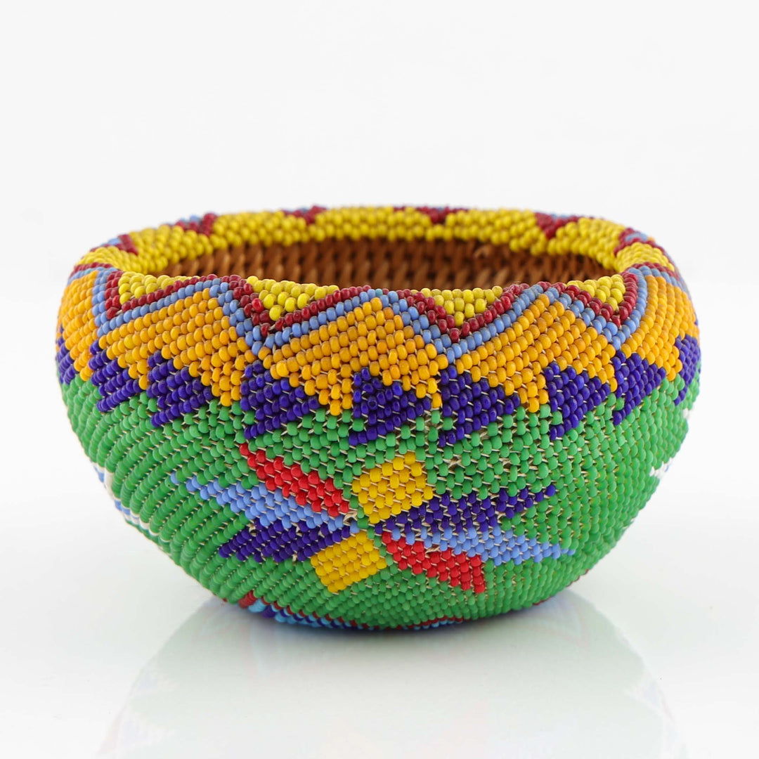 1930s Beaded Paiute Basket