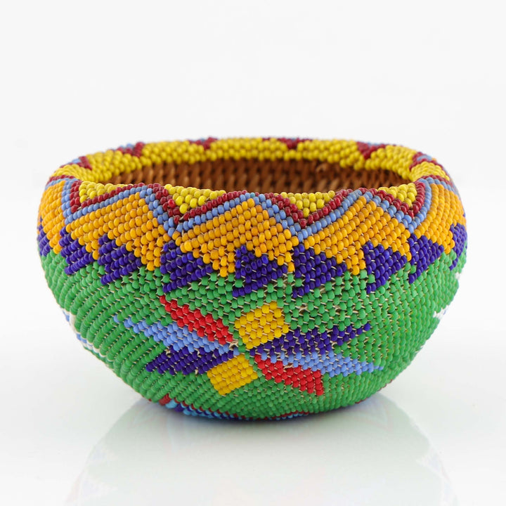 1930s Beaded Paiute Basket