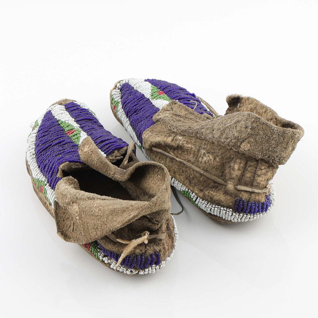 Sioux Beaded Baby Moccasins