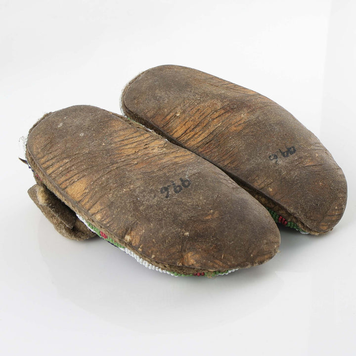 Sioux Beaded Baby Moccasins