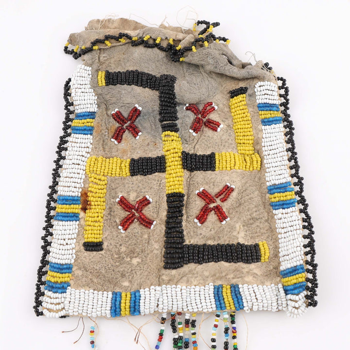 1900s Apache Beaded Bag