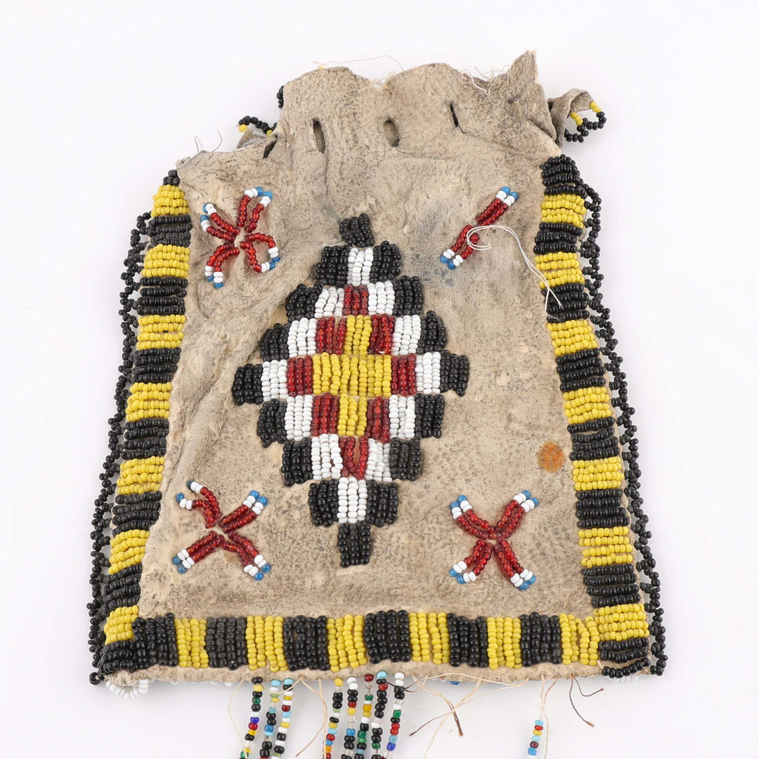1900s Apache Beaded Bag