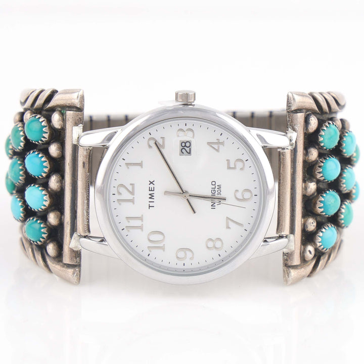1980s Turquoise Cluster Watch