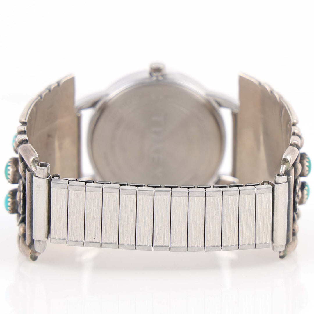 1980s Turquoise Cluster Watch