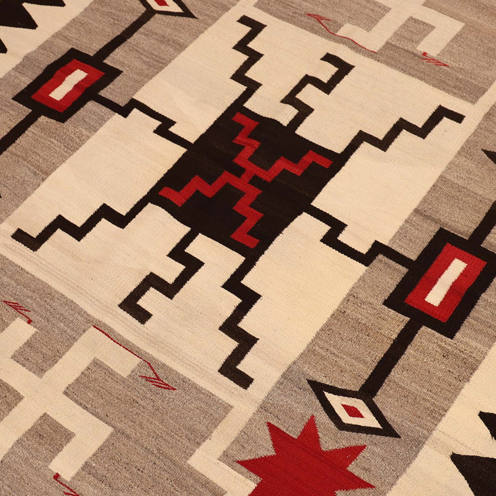 1920s Navajo Storm Pattern Weaving