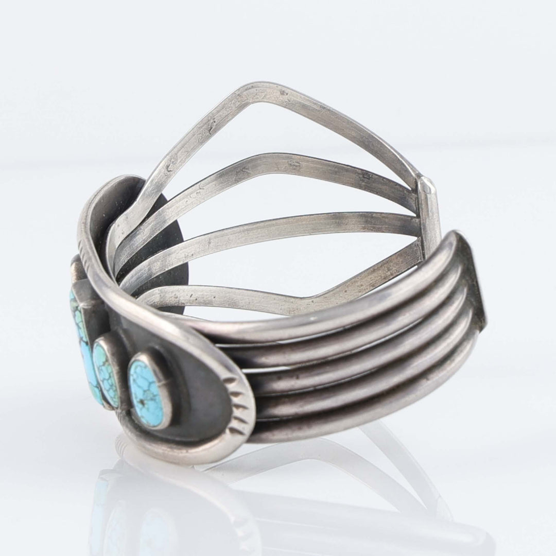 1950s Number Eight Turquoise Cuff