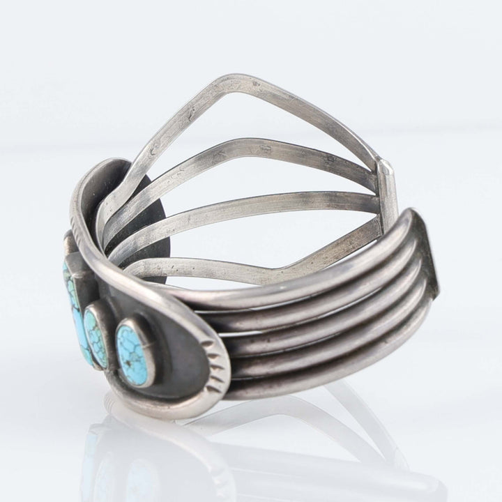 1950s Number Eight Turquoise Cuff