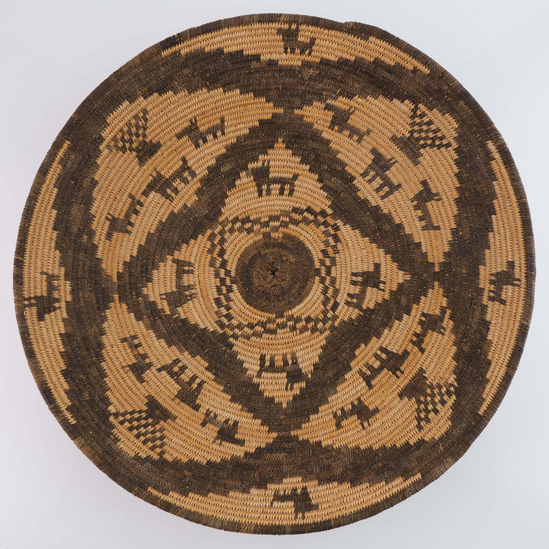 1915 Figured Yavapai Apache Basket
