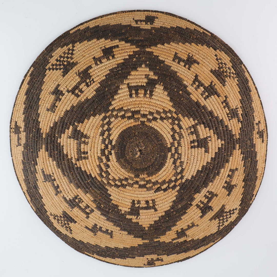 1915 Figured Yavapai Apache Basket