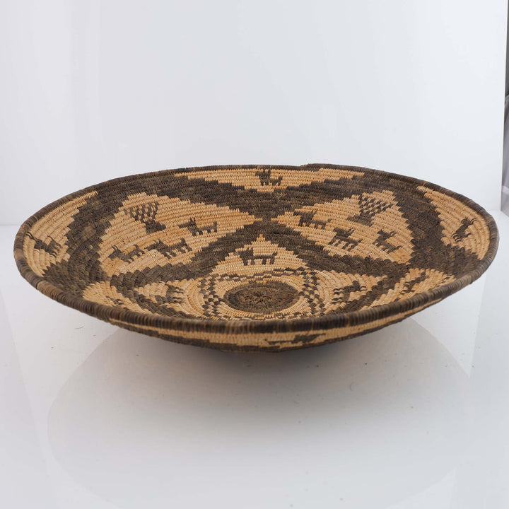 1915 Figured Yavapai Apache Basket