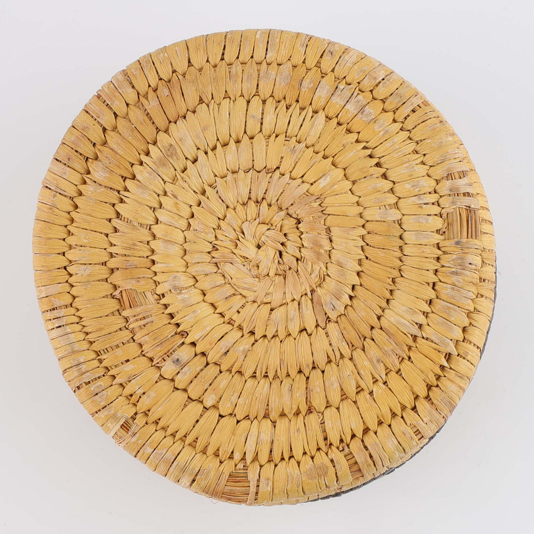 1950s Tohono O’Odham Lidded Basket