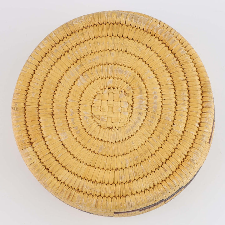 1970s Tohono O’Odham Lidded Basket