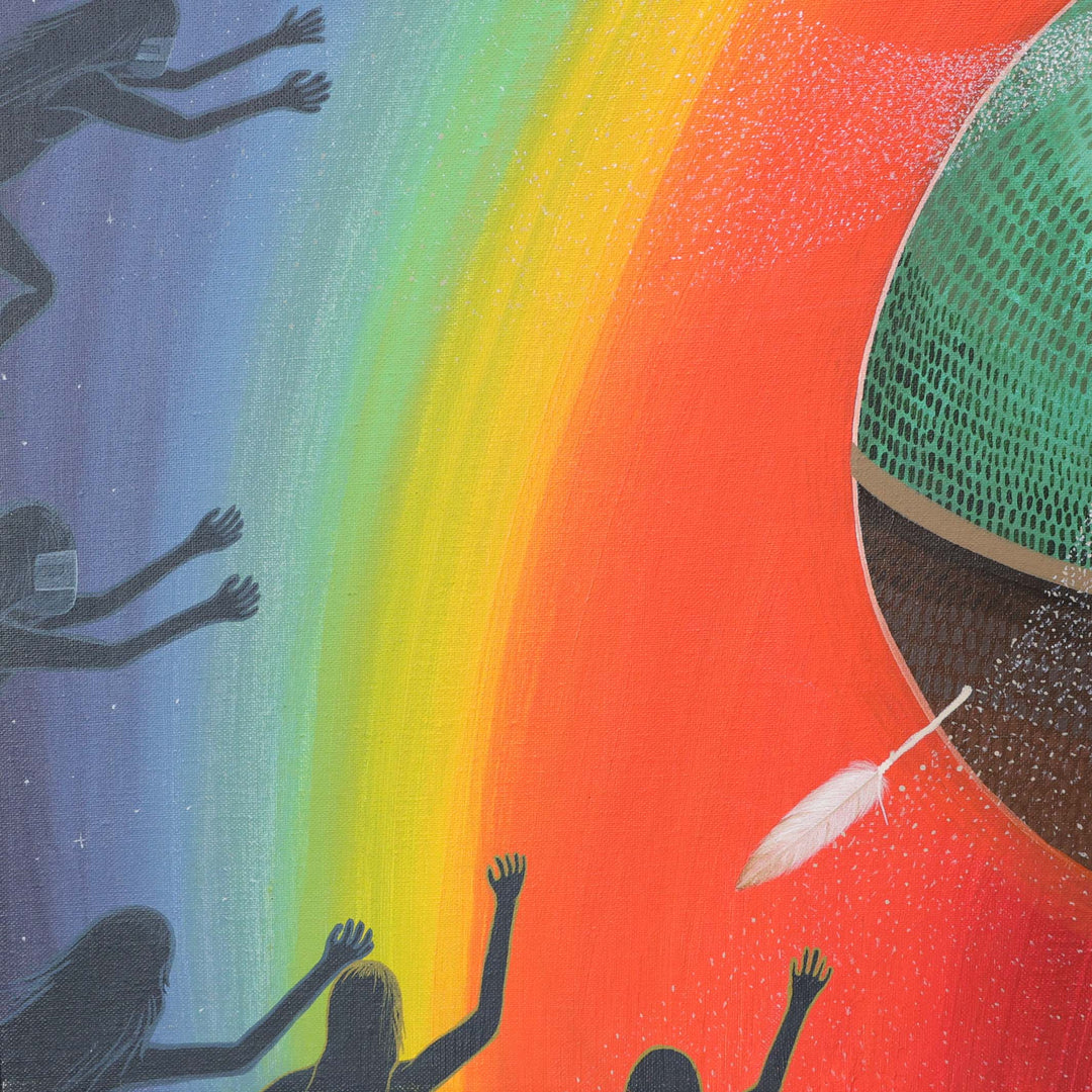 1970s “Breath of Prayer” Painting
