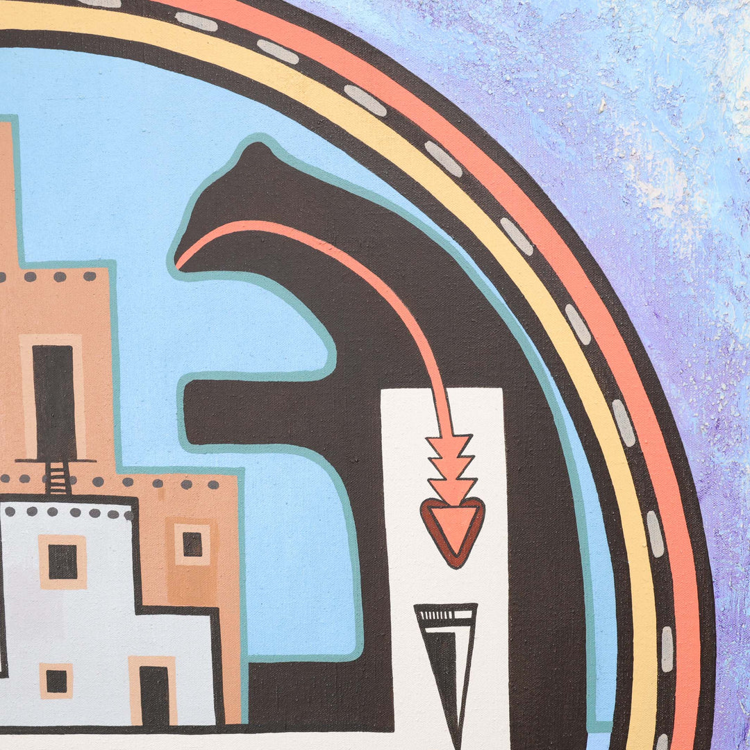 1970s “Chief of the Village” Painting