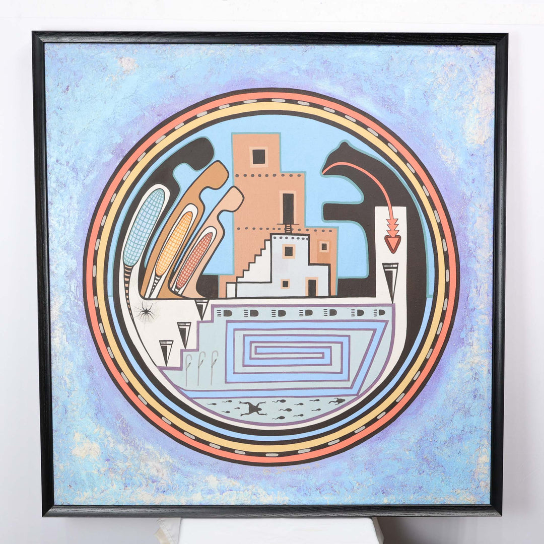1970s “Chief of the Village” Painting