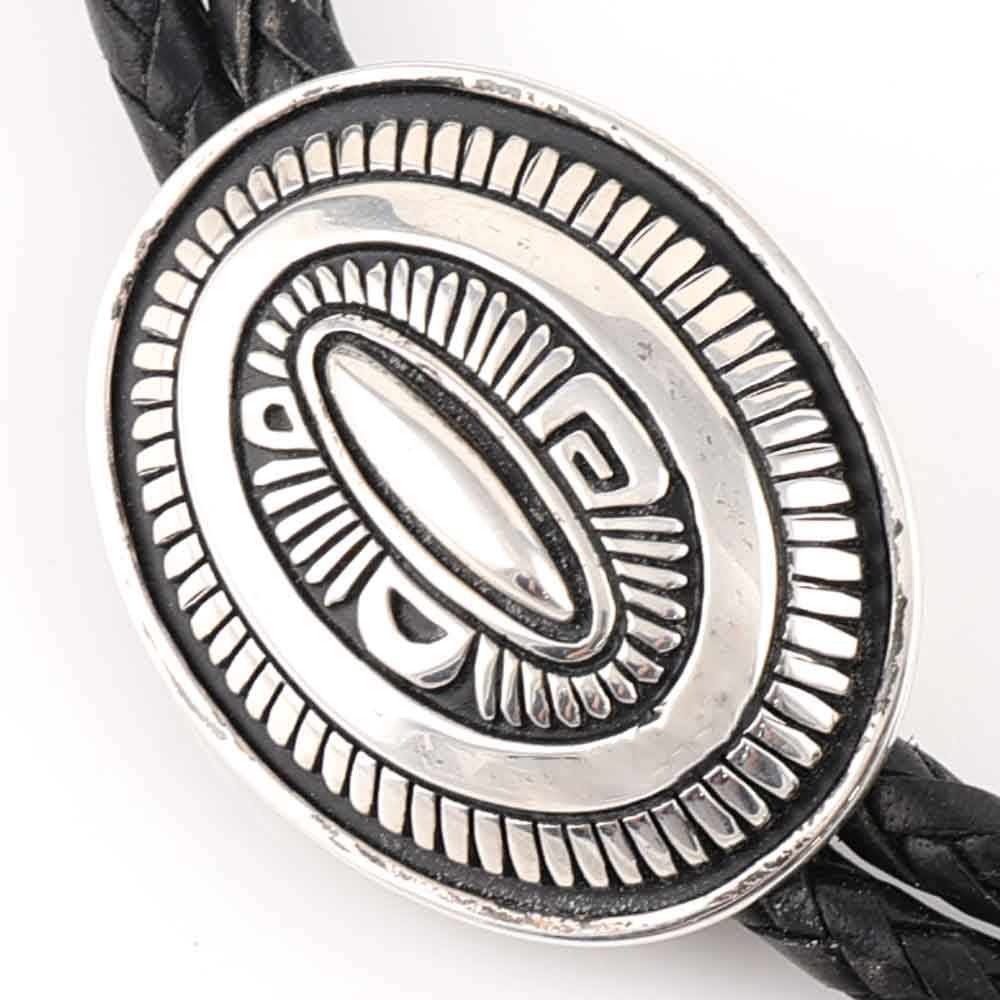 Silver Bolo Tie