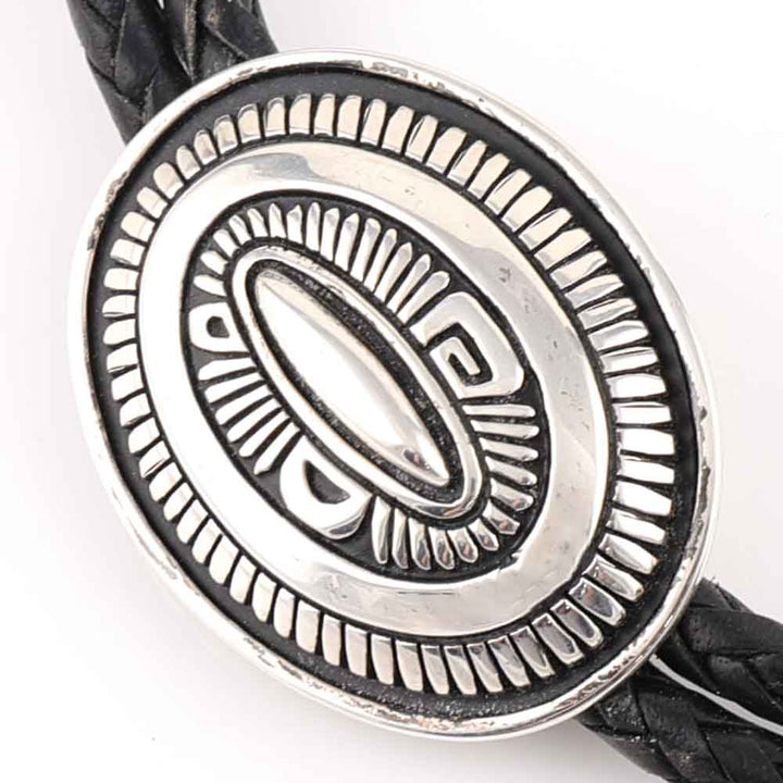Silver Bolo Tie